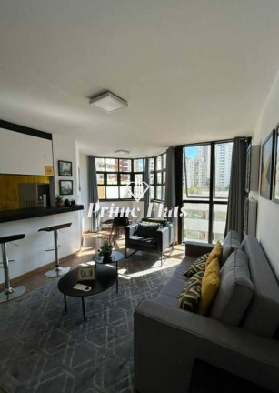 Imagem Apartamento com 1 Quarto à Venda, 50 m² em Campo Belo - São Paulo