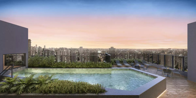 Imagem Apartamento com 2 Quartos à Venda, 68 m² em Setor Bueno - Goiânia