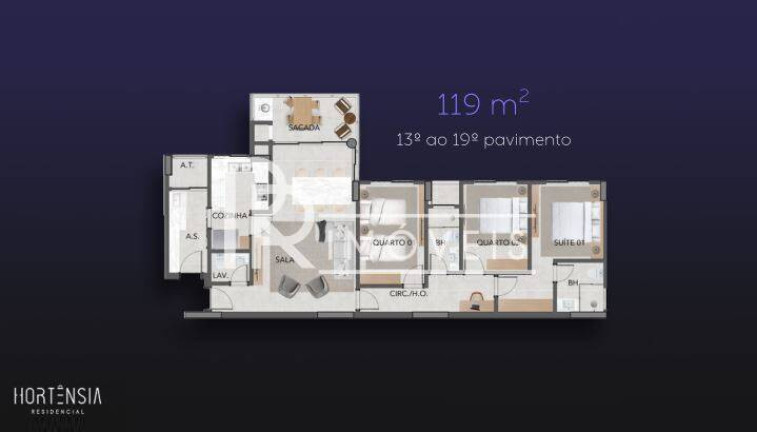 Imagem Apartamento com 3 Quartos à Venda, 126 m² em Bandeirantes - Lucas Do Rio Verde Imagem Apartamento com 3 Quartos à Venda, 126 m² em Bandeirantes - Lucas Do Rio Verde