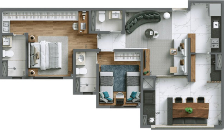 Imagem Imóvel com 2 Quartos à Venda, 72 m² em Alto Do Ipiranga - São Paulo Imagem Imóvel com 2 Quartos à Venda, 72 m² em Alto Do Ipiranga - São Paulo