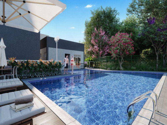 Imagem Apartamento com 2 Quartos à Venda, 48 m² em Condomínio Vívere Residencial - Indaiatuba