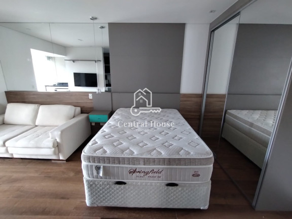 Imagem Imóvel com 1 Quarto para Alugar, 37 m² em Moema - São Paulo