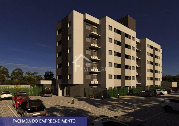 Imagem Apartamento com 2 Quartos à Venda, 46 m² em Fátima - Joinville