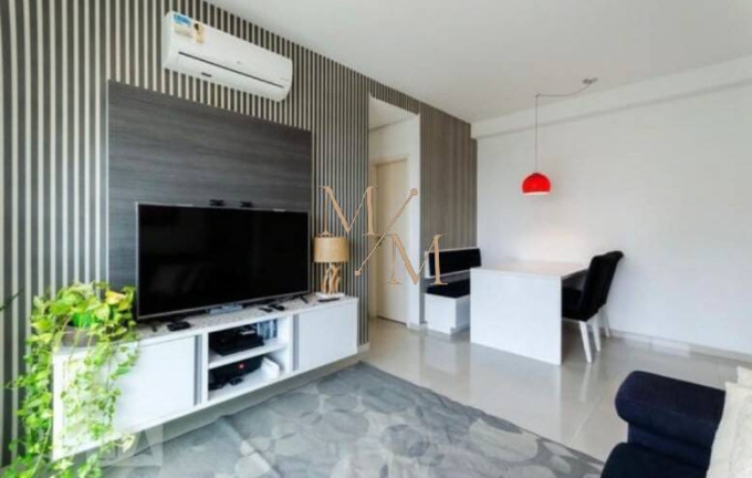 Imagem Apartamento com 1 Quarto para Alugar, 54 m² em Pompéia - Santos Imagem Apartamento com 1 Quarto para Alugar, 54 m² em Pompéia - Santos