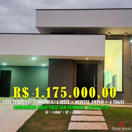 Imagem Casa com 3 Quartos à Venda, 140 m² em Jardim Primavera - Itupeva Imagem Casa com 3 Quartos à Venda, 140 m² em Jardim Primavera - Itupeva