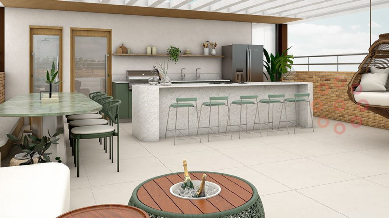 Imagem Cobertura com 4 Quartos à Venda, 208 m² em Santa Lúcia - Belo Horizonte