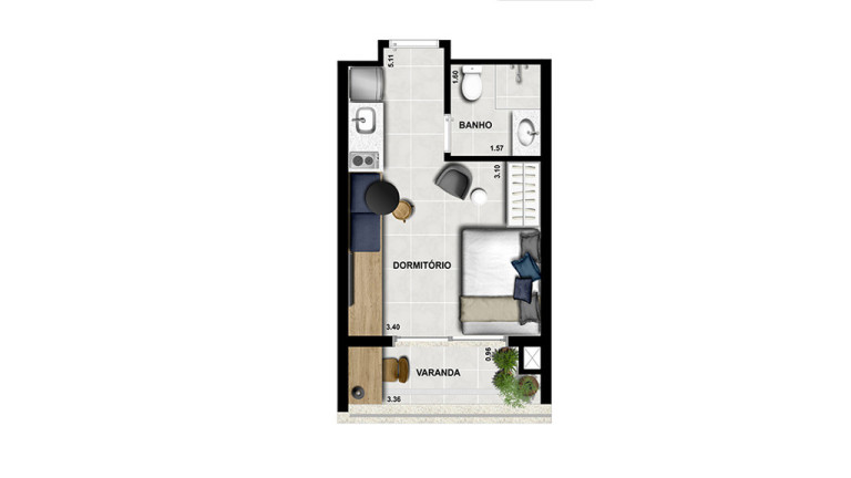 Imagem Apartamento com 1 Quarto à Venda, 56 m² em Liberdade - São Paulo Imagem Apartamento com 1 Quarto à Venda, 56 m² em Liberdade - São Paulo