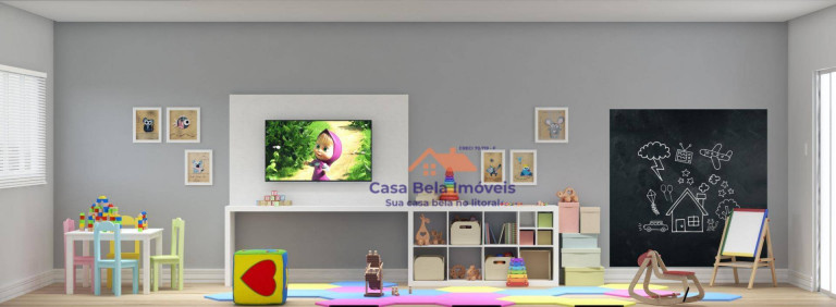 Imagem Apartamento com 2 Quartos à Venda, 81 m² em Vila Assunção - Praia Grande