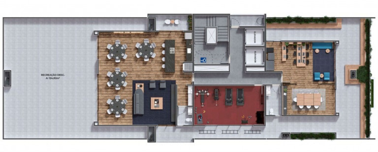Imagem Imóvel com 2 Quartos à Venda, 53 m² em água Verde - Curitiba Imagem Imóvel com 2 Quartos à Venda, 53 m² em água Verde - Curitiba