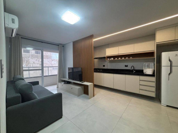 Apartamento com 1 Quarto à Venda, 52 m² em Caicara - Praia Grande