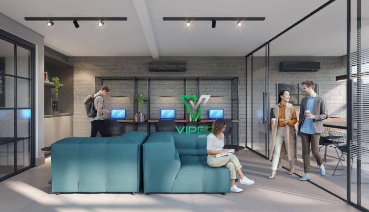 Imagem Studio com 1 Quarto à Venda, 32 m² em Mercês - Curitiba Imagem Studio com 1 Quarto à Venda, 32 m² em Mercês - Curitiba