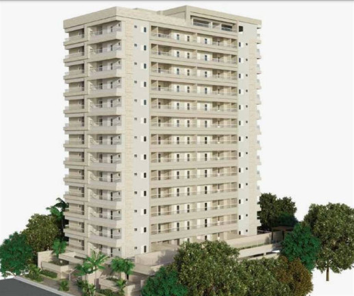 Apartamento com 2 Quartos à Venda, 54 m² em Guilhermina - Praia Grande
