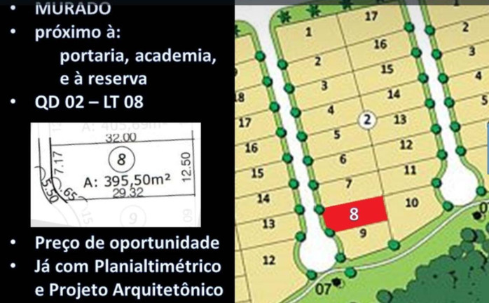 Imagem Terreno em Condomínio à Venda, 395 m² em Guarita Ll - Várzea Grande Imagem Terreno em Condomínio à Venda, 395 m² em Guarita Ll - Várzea Grande