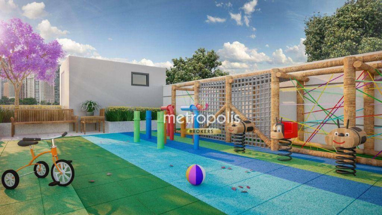 Apartamento com 2 Quartos à Venda, 61 m² em Jardim - Santo André