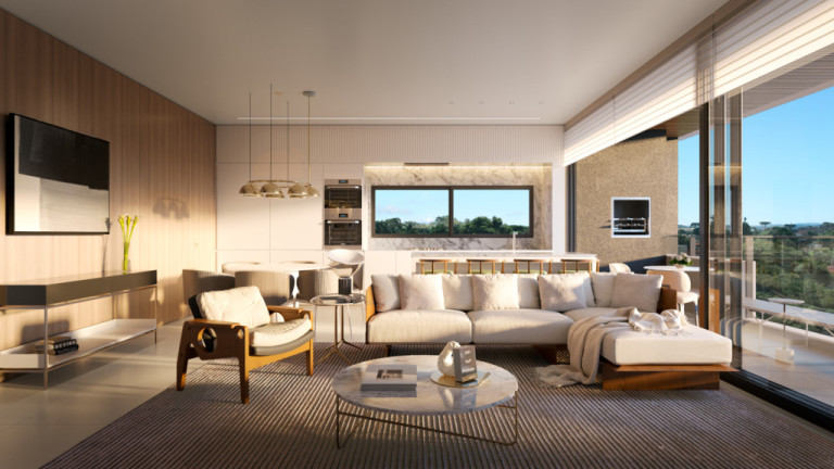 Imagem Apartamento com 3 Quartos à Venda, 132 m² em Mercês - Curitiba