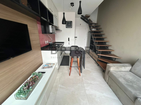 Imagem Apartamento com 1 Quarto à Venda ou Locação, 46 m² em Brooklin - São Paulo Imagem Apartamento com 1 Quarto à Venda ou Locação, 46 m² em Brooklin - São Paulo