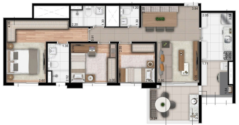 Imagem Imóvel com 3 Quartos à Venda, 88 m² em Anália Franco - São Paulo Imagem Imóvel com 3 Quartos à Venda, 88 m² em Anália Franco - São Paulo