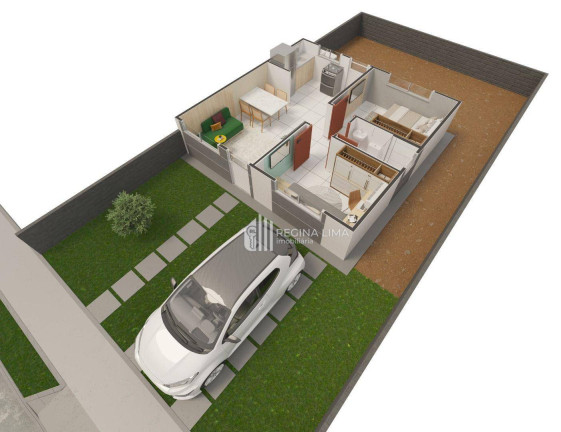Imagem Casa com 2 Quartos à Venda, 41 m² em Jóia - Timon Imagem Casa com 2 Quartos à Venda, 41 m² em Jóia - Timon