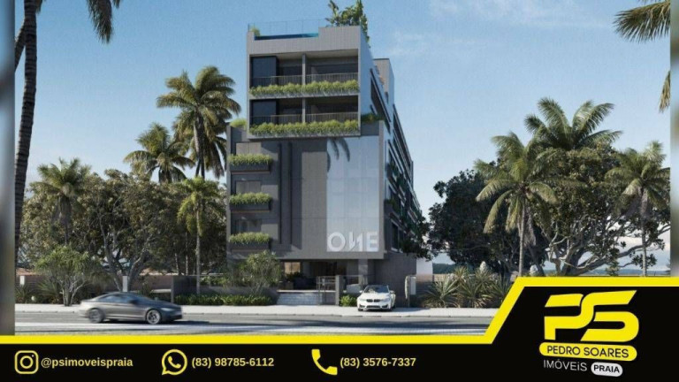 Apartamento com 1 Quarto à Venda, 25 m² em Jardim Oceania - João Pessoa