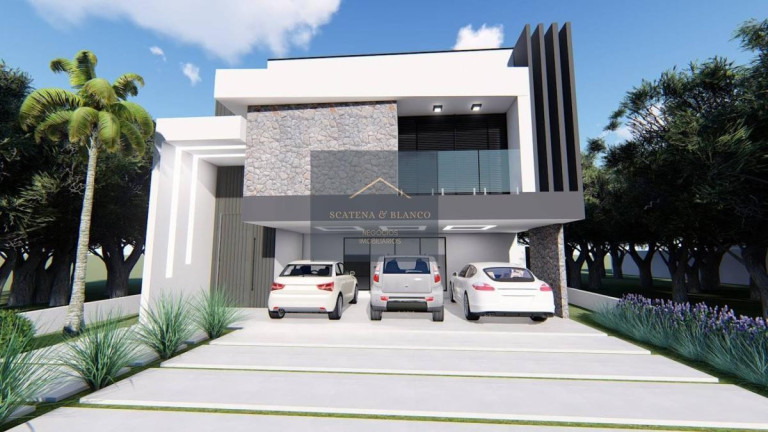 Casa de Condomínio com 5 Quartos à Venda, 396 m² em Condomínio Alphaville Nova Esplanada - Votorantim