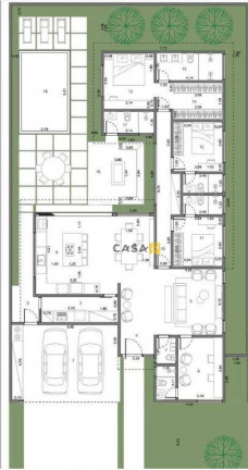 Imagem Casa com 4 Quartos à Venda, 205 m² em Loteamento Residencial Jardim Villagio - Americana Imagem Casa com 4 Quartos à Venda, 205 m² em Loteamento Residencial Jardim Villagio - Americana