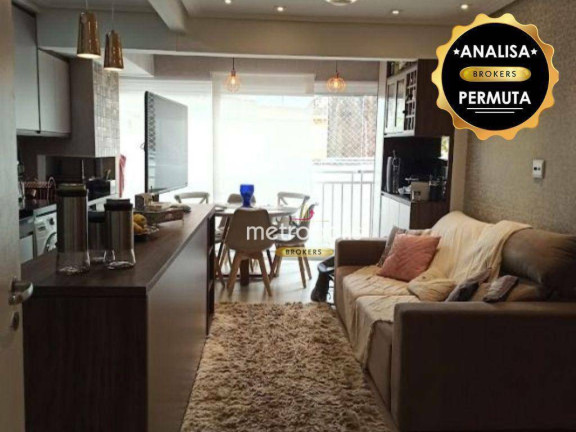 Apartamento com 2 Quartos à Venda, 63 m² em Santa Maria - São Caetano Do Sul