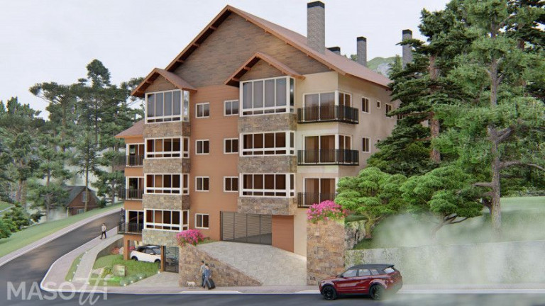 Apartamento com 2 Quartos à Venda, 10.409 m² em Floresta - Gramado