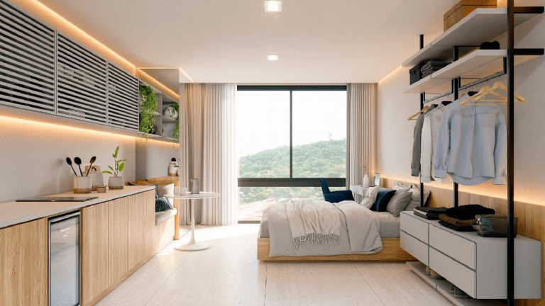 Imagem Apartamento com 1 Quarto à Venda, 46 m² em Saco Dos Limões - Florianópolis Imagem Apartamento com 1 Quarto à Venda, 46 m² em Saco Dos Limões - Florianópolis