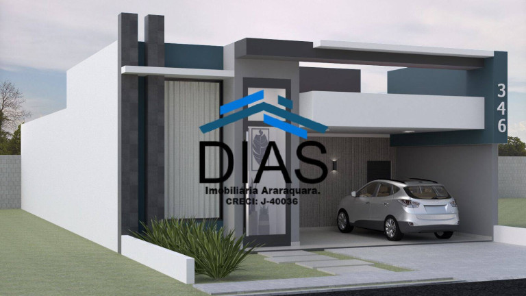 Imagem Casa com 3 Quartos à Venda, 153 m² em Residencial Campos De Piemonte - Araraquara Imagem Casa com 3 Quartos à Venda, 153 m² em Residencial Campos De Piemonte - Araraquara