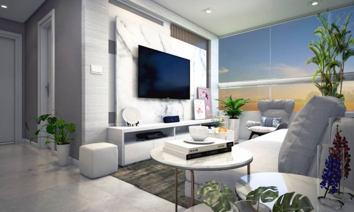 Imagem Apartamento com 2 Quartos à Venda, 72 m² em Guilhermina - Praia Grande
