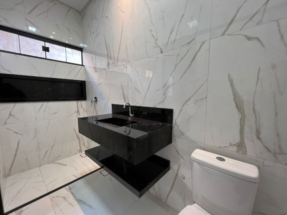 Imagem Casa com 3 Quartos à Venda, 158 m² em Jardins Bolonha - Senador Canedo Imagem Casa com 3 Quartos à Venda, 158 m² em Jardins Bolonha - Senador Canedo
