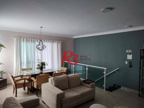 Imagem Casa com 3 Quartos à Venda, 151 m² em Aparecida - Santos Imagem Casa com 3 Quartos à Venda, 151 m² em Aparecida - Santos