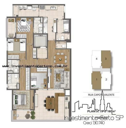 Imagem Apartamento com 4 Quartos à Venda, 160 m² em Pinheiros - São Paulo Imagem Apartamento com 4 Quartos à Venda, 160 m² em Pinheiros - São Paulo