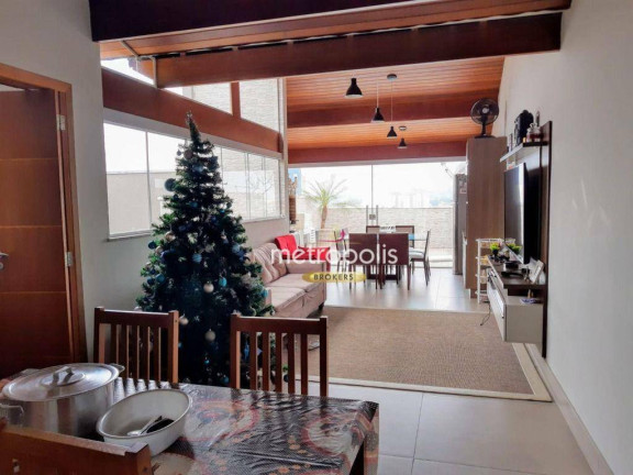 Imagem Cobertura com 2 Quartos à Venda, 128 m² em Vila Humaitá - Santo André