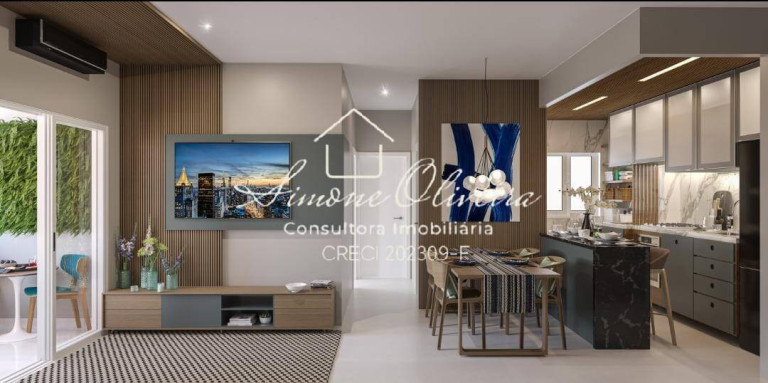 Apartamento com 2 Quartos à Venda, 62 m² em Residencial Novo Horizonte - Taubaté