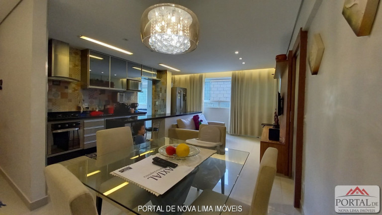 Imagem Apartamento com 3 Quartos à Venda, 100 m² em Oswaldo Barbosa Pena Ii - Nova Lima