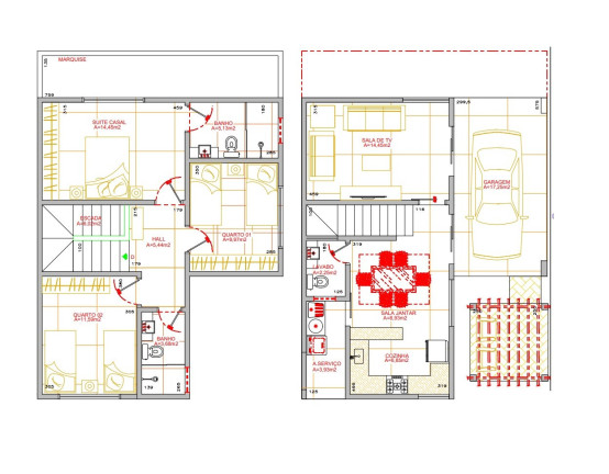 Imagem Sobrado com 3 Quartos à Venda, 127 m² em Plano Diretor Sul - Palmas Imagem Sobrado com 3 Quartos à Venda, 127 m² em Plano Diretor Sul - Palmas