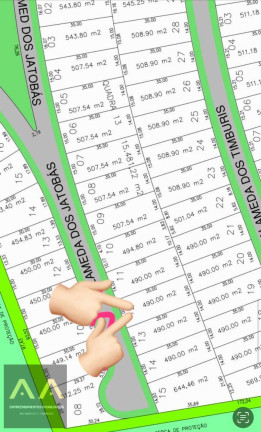 Terreno em Condomínio à Venda, 490 m² em Alphaville - Santana De Parnaíba