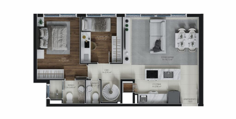 Imagem Apartamento com 2 Quartos à Venda, 63 m² em Jardim Botânico - Porto Alegre Imagem Apartamento com 2 Quartos à Venda, 63 m² em Jardim Botânico - Porto Alegre