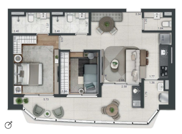 Imagem Apartamento com 3 Quartos à Venda, 311 m² em Real Parque - São Paulo Imagem Apartamento com 3 Quartos à Venda, 311 m² em Real Parque - São Paulo