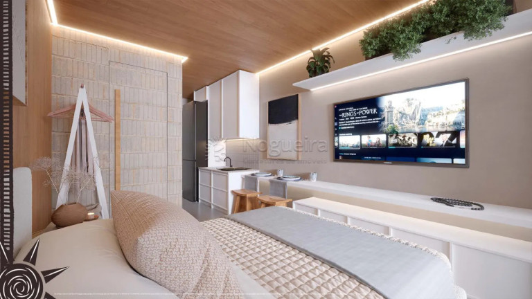 Apartamento com 1 Quarto à Venda, 21 m² em Porto De Galinhas - Ipojuca