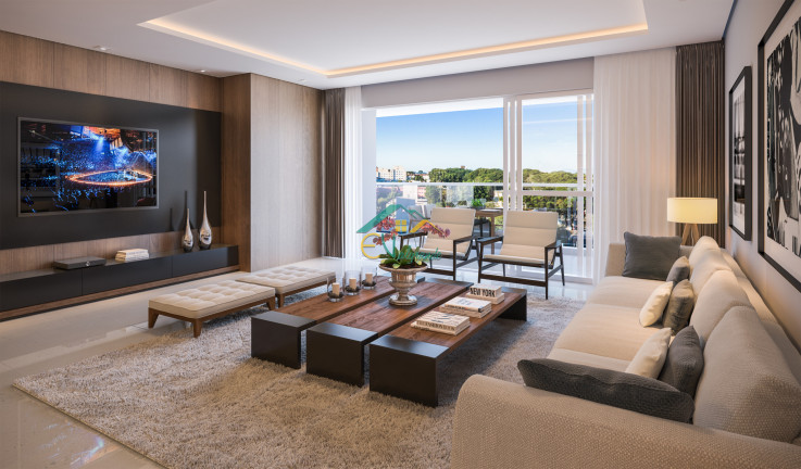 Imagem Apartamento com 3 Quartos para Alugar, 160 m² em Cabral - Curitiba