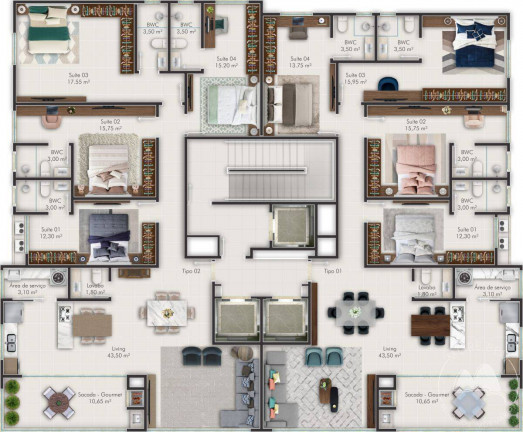 Imagem Apartamento com 4 Quartos à Venda, 148 m² em Meia Praia - Itapema Imagem Apartamento com 4 Quartos à Venda, 148 m² em Meia Praia - Itapema