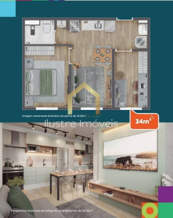 Imagem Apartamento com 2 Quartos à Venda, 36 m² em Veloso - Osasco Imagem Apartamento com 2 Quartos à Venda, 36 m² em Veloso - Osasco