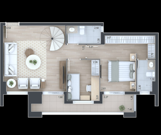Imagem Apartamento com 2 Quartos à Venda, 67 m² em Portão - Curitiba
