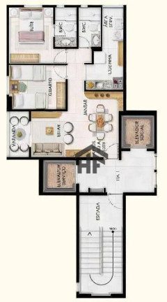 Imagem Apartamento com 2 Quartos à Venda, 53 m² em Torre - Recife Imagem Apartamento com 2 Quartos à Venda, 53 m² em Torre - Recife