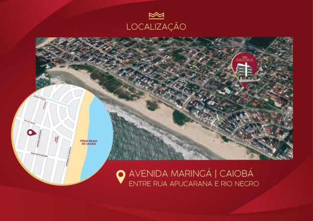 Imagem Apartamento com 2 Quartos à Venda, 76 m² em A - Matinhos