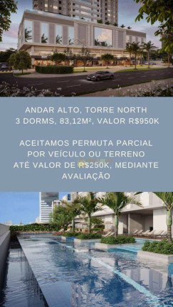 Imagem Apartamento com 3 Quartos à Venda, 83 m² em Jardim Das Colinas - São José Dos Campos
