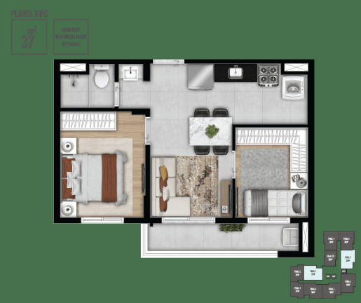Imagem Apartamento com 1 Quarto à Venda, 29 m² em Praça Da árvore - São Paulo Imagem Apartamento com 1 Quarto à Venda, 29 m² em Praça Da árvore - São Paulo