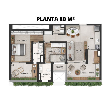 Imagem Imóvel com 2 Quartos à Venda, 80 m² em Moema - São Paulo Imagem Imóvel com 2 Quartos à Venda, 80 m² em Moema - São Paulo